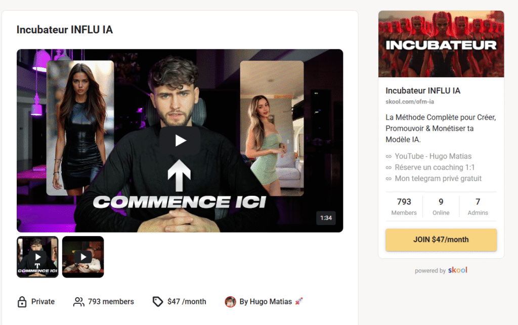 Formation OFM Influ AI